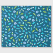 Papier Cadeau Conception des candies (Plat)