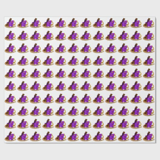 Papier Cadeau Conception des dés de série (Plat)