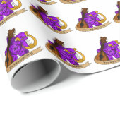 Papier Cadeau Conception des dés de série (Coin rond)