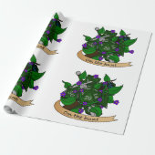 Papier Cadeau Conception des dés des Rangers (Déroulé)