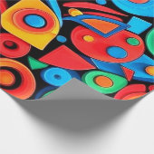 Papier Cadeau Conception des formes d'art (Coin)