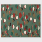 Papier Cadeau Conception des Jeux de Noël du Moyen-siècle (Plat)