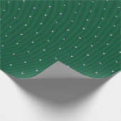 Papier Cadeau Conception des noeuds verts (Coin)