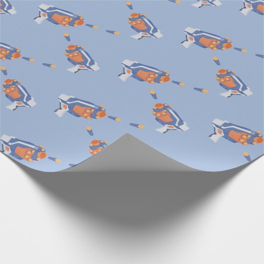 Papier Cadeau Conception des pistolets à fléchettes en mousse (Coin)