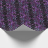 Papier Cadeau Conception diagonale violet noir violet (Coin)