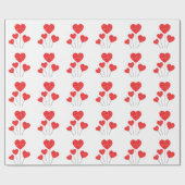 Papier Cadeau Conception d'illustration de ballons en forme de c (Plat)