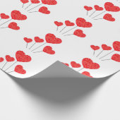 Papier Cadeau Conception d'illustration de ballons en forme de c (Coin)
