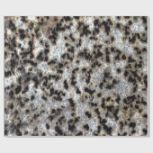 Papier Cadeau Conception d'impression Rustique Cheetah (Plat)
