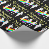 PAPIER CADEAU CONCEPTION DIVA COMPTABLE DANGEREUSE (Coin)