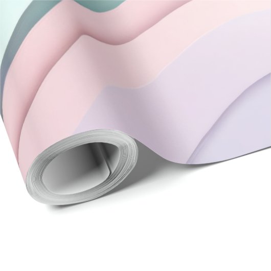 Papier Cadeau conception douce (Coin rond)