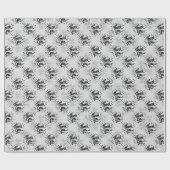 Papier Cadeau Conception du Motif de texte Merci (Plat)