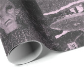 Papier Cadeau Conception d'UFO (Coin rond)