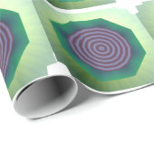 Papier Cadeau Conception en spirale avec bord cannelé (Coin rond)