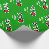 Papier Cadeau Conception faite sur commande de sport du papier (Coin)