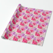 Papier Cadeau Conception Florale (Déroulé)