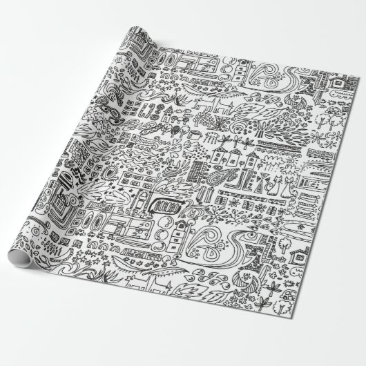 Papier Cadeau conception géomatique (Déroulé)