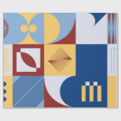 Papier Cadeau conception graphique d'oeuvre d'art numérique de m (Plat)