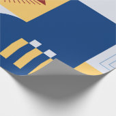 Papier Cadeau conception graphique d'oeuvre d'art numérique de m (Coin)
