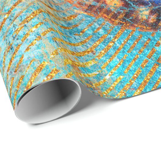 Papier Cadeau Conception grunge d'abrégé sur papillon de (Coin rond)