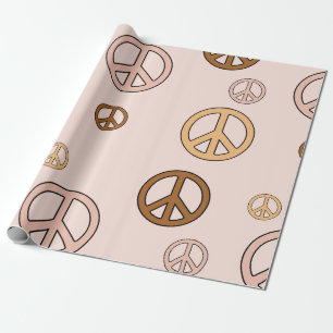 PAPIER CADEAU CONCEPTION HIPPIE SUPER INSTALLÉE PAR LE SIGNE DE