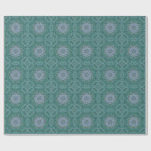 Papier Cadeau Conception kaléïdoscopique de réflexions de (Plat)