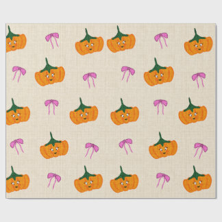 Papier Cadeau Conception mignonne d'Halloween,