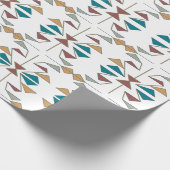 Papier Cadeau Conception Motif du triangle oblique du sud-ouest (Coin)