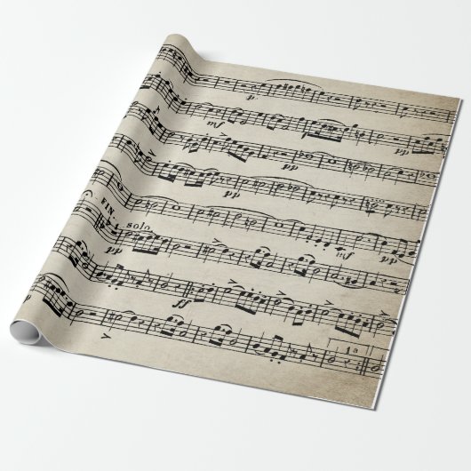 Papier Cadeau Conception musicale (Déroulé)
