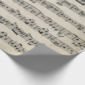 Papier Cadeau Conception musicale (Coin)
