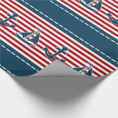 Papier Cadeau Conception nautique (Coin)