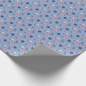Papier Cadeau Conception Nautique (Coin)