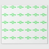 Papier Cadeau Conception Nucléaire Originale (Plat)