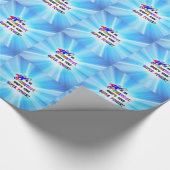 Papier Cadeau Conception personnalisée optométriste Superhero (Coin)