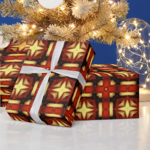 Papier Cadeau Conception Plaid Automne MVB