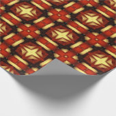 Papier Cadeau Conception Plaid Automne MVB (Coin)