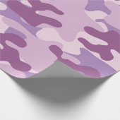 Papier Cadeau Conception pourpre de Camo (Coin)