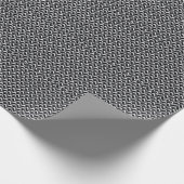 Papier Cadeau Conception Raccoon simple (Coin)