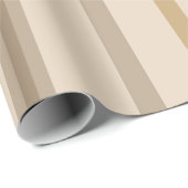 Papier Cadeau Conception simple de rayure (Coin rond)