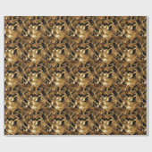 Papier Cadeau Conception Steampunk (Plat)