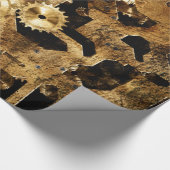 Papier Cadeau Conception Steampunk (Coin)