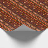 Papier Cadeau Conception Tribal sans soudure pour diverses utili (Coin)