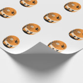 Papier Cadeau Conception vectorielle de cimetière de lune de sor (Coin)