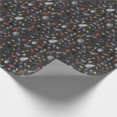 Papier Cadeau Conception Vintage de surface Terrazzo (Coin)