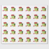 Papier Cadeau Conceptions de fruits (Plat)
