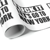 PAPIER CADEAU CONCEPTIONS DE L'ÉTAT DE NEW-YORK (Coin rond)