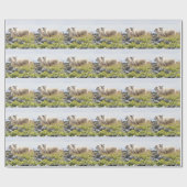 Papier Cadeau Conceptions originales - Moutons dans un champ (Plat)