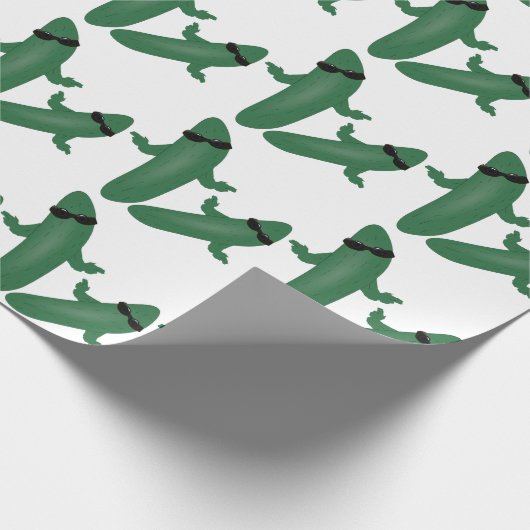 Papier Cadeau Concombre cool (Coin)