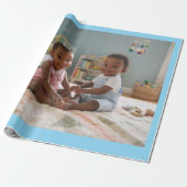 Papier Cadeau Conçu pour bébé (Déroulé)