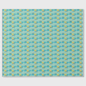 Papier cadeau condensé Vell Muddasick Jred (Plat)