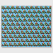 Papier Cadeau Conduire Leprechaun (Plat)